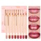 thumbnail image 4 of Juego de 12 colores de delineador de labios mate, delineador de labios cremoso de larga duración, maquillaje de labios natural, lápices suaves, juego de lápiz labial (#1), 4 of 5