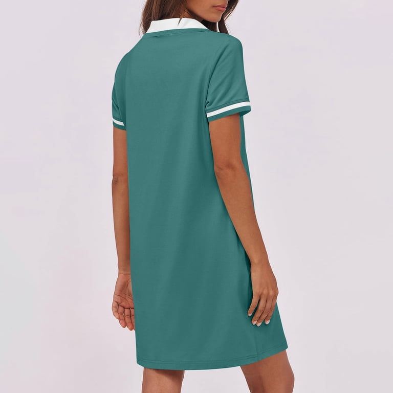 short sleeve sports dress Acerra Sage Short Sleeve Dress XXL