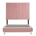 thumbnail image 2 of Box Base Cama Queen Size + Cabecera Argos Palo de Rosa, 2 of 7