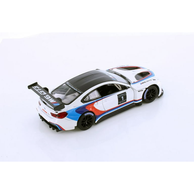 BMW M6 ホワイト ミニカー BMW M6 GT3 White - 1/24 Scale Diecast Model Toy Car by