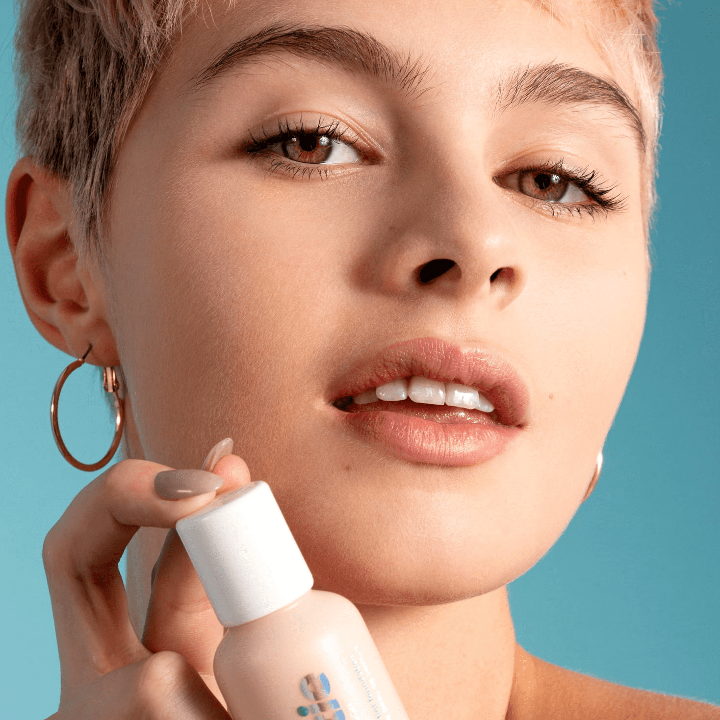 Lottie London Velvet Skin Tint Foundation, 100% Vegan, Matte Finish, Fair P015, 1.69 fl oz