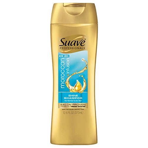 Suave Professionnels Shampooing Brillant, Infusion Marocaine, 12,6 oz