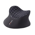 thumbnail image 4 of Almohada de almohada de gel para almohadilla de cuello de gel, almohada ergonómica de la mesa, almohada de viaje de espuma de memoria para coche de negro, 4 of 8