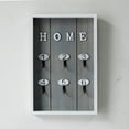 thumbnail image 2 of Hytrove Wall Mounted Key Holder Steel Hooks Home Decor Office Use 2Pcs 7.9x1.2x11.8in, 2 of 8