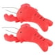 thumbnail image 1 of 2 juguetes chirriantes para perros, peluche interactivo con forma de langosta., 1 of 6