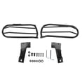 thumbnail image 2 of Car Front Fog Light Cover, 2 Pcs Car Front Bumper Fog Light Cover Trim Carbon Steel Replacement For FJ Cruiser 2007-2021 Conversion Repair, 2 of 8