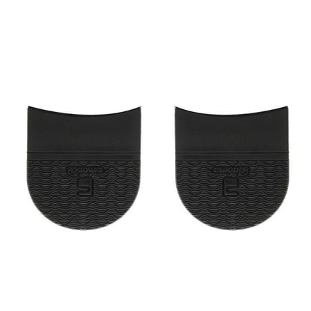 

2Pieces Rubber Half & Heel Pads Repair Supplies 3 Back 6.5mm