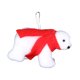 thumbnail image 4 of Adorno colgante navideño de oso, adorno nórdico coleccionable para colgar fotos Bufanda roja, 4 of 9