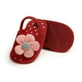 thumbnail image 4 of Esho Baby Girl Flower Sandals Shoes Newborn Anti-Slip Summer Falts Shoes+Headband, 4 of 7