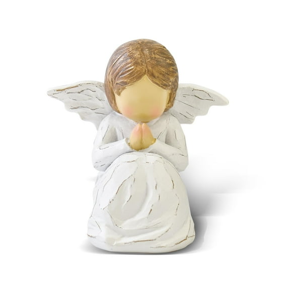 Figura de ángel CUNTAUK, resina, 18 cm, regalo religioso