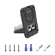 thumbnail image 5 of Placa empotrada de montaje empotrado de 12V-24V, con voltímetro, Panel de montaje de enchufe Premium duradero, accesorios para barcos, RV y camiones Luz roja, 5 of 9