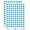 Light Blue, variant on Roman Cross with Vines in Background Christianity Holy 200+ Round Stickers - Matte Finish - 0.50" Size - Yellow
