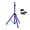 Blue, variant on Adjustable Speaker Stand 31-54 Inch, Heavy Duty PA DJ Tripod Stand with 35mm Insert, 132lbs Capacity for Indoor Outdoor Use