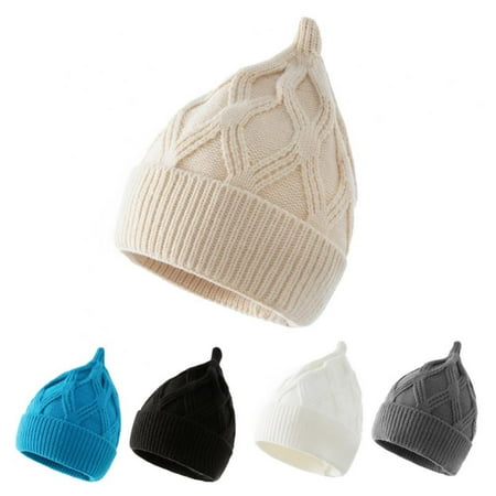 

Baby Kids Winter Beanies Soft Warm Knitted Baby Hats Caps Cute Cozy Chunky Winter Infant Toddler Beanies for Boys Girls