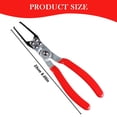 thumbnail image 3 of AKEGAMN Clearance! Replace The Relay Removal Pliers For And With The Plate Removal Pliers Tool Maximum Opening Auto Metal Relay And Remover Tool Special design: With thin and a sloping tip that allo, 3 of 7