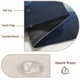thumbnail image 6 of Round Rugs 3Ft, Blue Beige Ombre Round Area Rug Washable Indoor Throw Carpet, Minimalist Ocean Waves Linen Small Non Slip Circle Rug for Bedroom Living Room Home Decor Aesthetic, 6 of 8