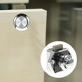 Koolleo Push Button Latch Cupboard Latch Lock Plating Drawer Latch Lock