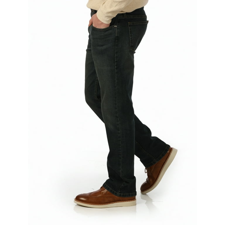 George Men's Slim Fit Bootcut Jeans photo 3