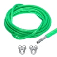 thumbnail image 1 of Uxcell 1/2 Green Vinyl Coated Wire Ropes 20ft Galvanized Steel with 2PCS M12 Loop Sleeves, 1 of 7
