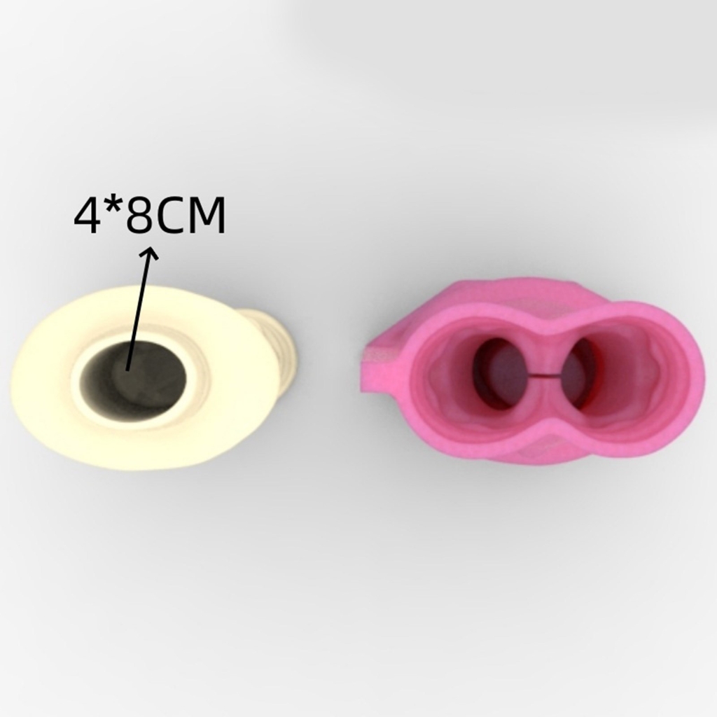 lanema Hand-Making Epoxy Resin Plant Pots Mould Silicone Texture for Concrete Vases