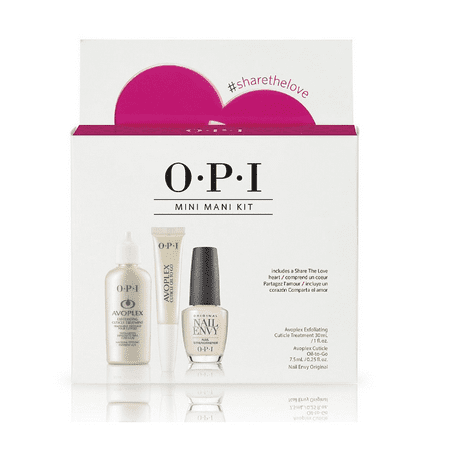 OPI Love Your Nails - Nail Envy Original + Avoplex Cuticle Oil To Go + Exfoliating Cuticle Remover