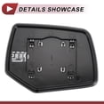 thumbnail image 4 of Reemplazo de vidrio del espejo Unique Bargains 1 Set para Ford Escape 2008-2012 lado del conductor izquierdo con placa de respaldo No.8L8Z17K707G Vidrio real Plástico, 4 of 6