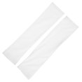 thumbnail image 4 of unbranded 1 Pair Arm Sleeves for Kids White Elastic Fiber Sun Protection Seamless Design Summer Outdoor Activities, 4 of 6