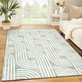 thumbnail image 6 of Homhougo- Modern Arch Pattern Carpet Rug, Washable Living Room Rug for Bedroom Office, Non Slip Design, 6 of 7