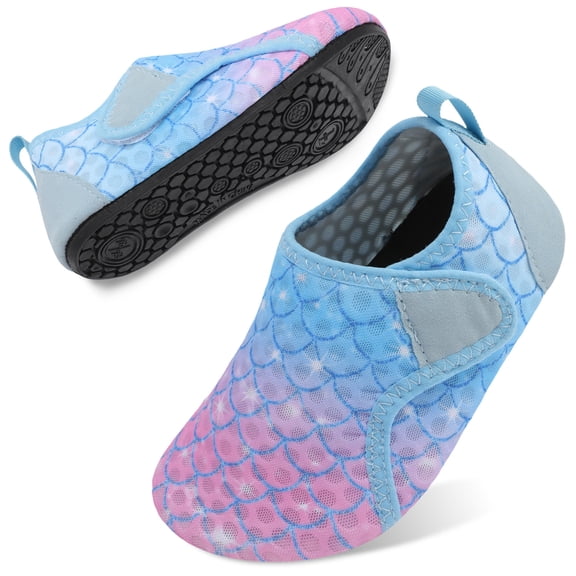Barerun Kids Water Shoes Girls Boys Quick Dry Aqua Socks Barefoot Rubber Sole Non Slip Beach Swim Shoes