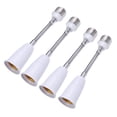 thumbnail image 1 of 4PCS E27 Socket Adapter Flexible Lamp Holder Tube Lamp Bulb Socket Bases for LED Bulbs Installation - 18cm, 1 of 5