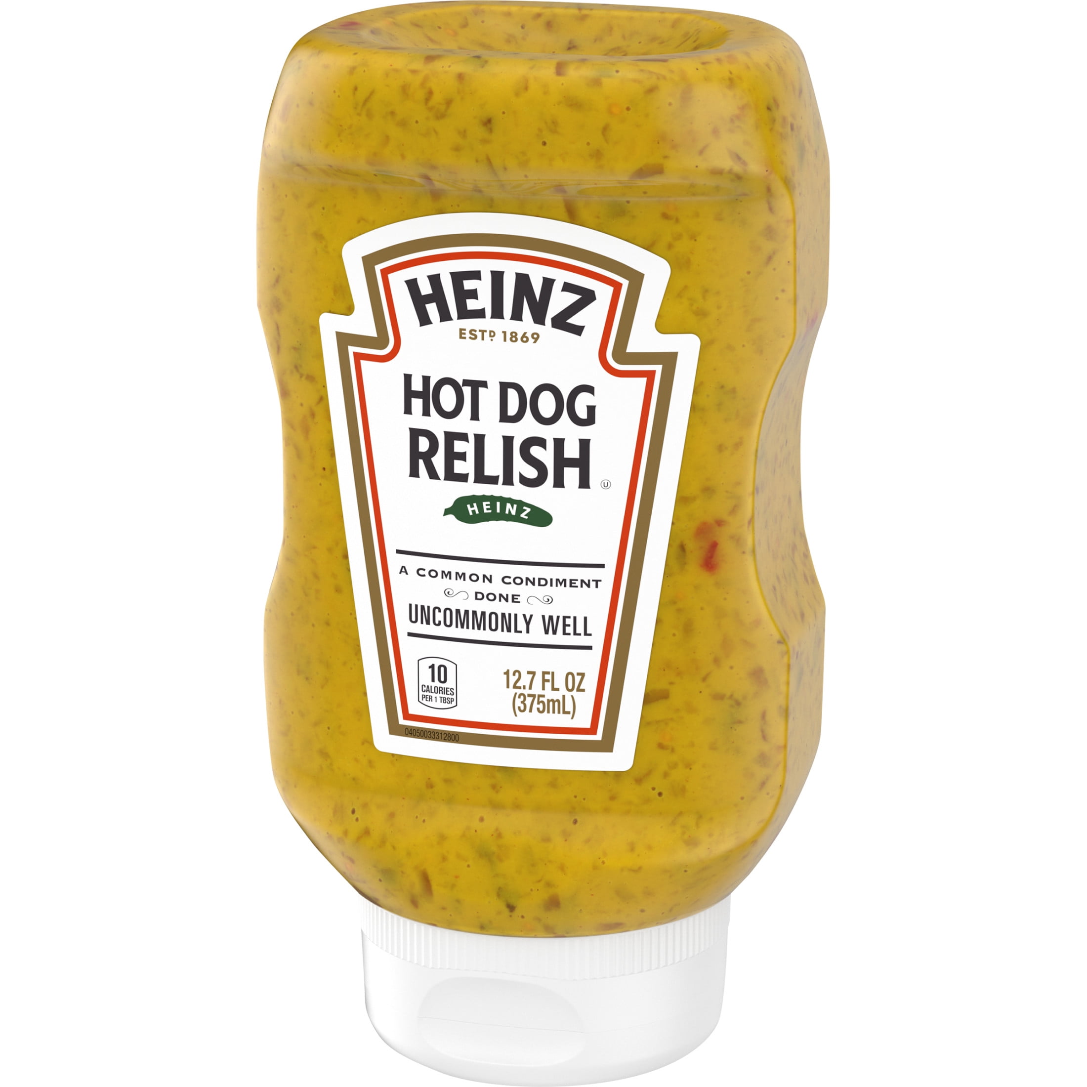Heinz Hot Dog Relish, 12.7 fl oz Bottle