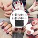 thumbnail image 3 of 24 piezas de uñas postizas con cintas adhesivas de alón ma navideño shamjiam Uñas postizas, 3 of 8