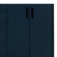 thumbnail image 4 of Ariel Kelly 60 Inch Double Sink Base Cabinet In Midnight Blue, 4 of 11