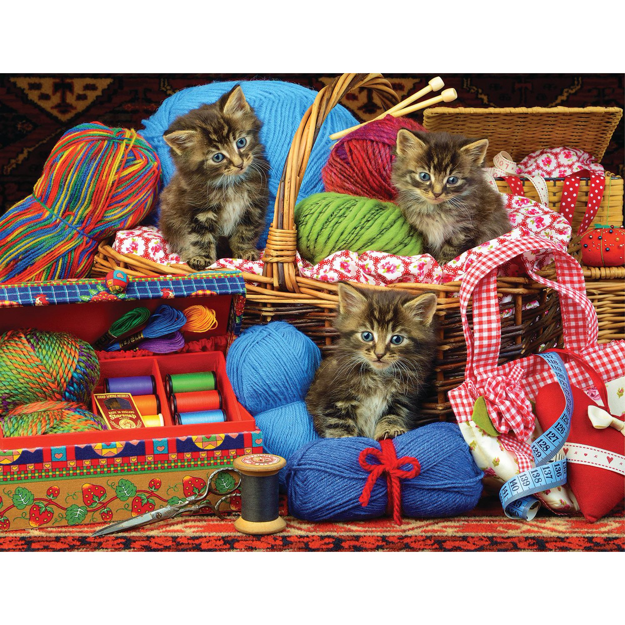Majestic by Springbok Sew Cute 300 Piece Jigsaw Puzzle