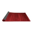 thumbnail image 2 of Ahgly Company Indoor Square Abstract Red Modern Area Rugs, 4' Square, 2 of 4