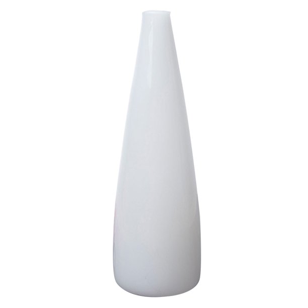 Florero de vidrio de 1 pieza, florero para plantas de agua, florero de vidrio para revestimiento de agua (blanco)