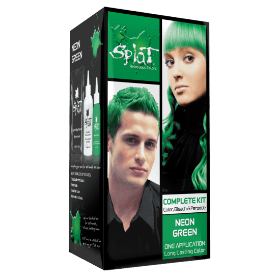 Download Splat Rebellious Colors Complete Kit Neon Green Mango Six B M Walmart Com Walmart Com