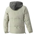 thumbnail image 5 of Dpytoraw Men's Autumn Winter Warm Cotton Padded Jacket Men's Winter Padded Jacket, 5 of 5