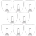 thumbnail image 1 of Miangastore Crochets Suspendus Transparents 8 Pcs 1.2X1.1X0.6In, 1 of 8