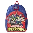 thumbnail image 1 of Mochila Loungefly My Hero Academia Group con el logotipo grabado, 1 of 5