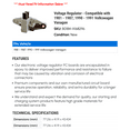 thumbnail image 2 of Regulator - Compatible with 1981 - 1987, 1990 - 1991 Volkswagen Vanagon 1982 1983 1984 1985 1986, 2 of 2