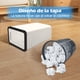 thumbnail image 4 of Bote de Basura para Baño con Tapa Juego de 4, 13 L/3.4 Gallon de Basura Cocina, para Baño, Cocina, Despacho, Dormitorio, Aseo, Salón,Cesto de Basura Delgado y Compacto(Beige), 4 of 8