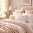thumbnail image 2 of Decorative Soft Polyester Pillow Cover for Sofa Bed and Living Room - 27.56x19.69 inches, 2 of 5