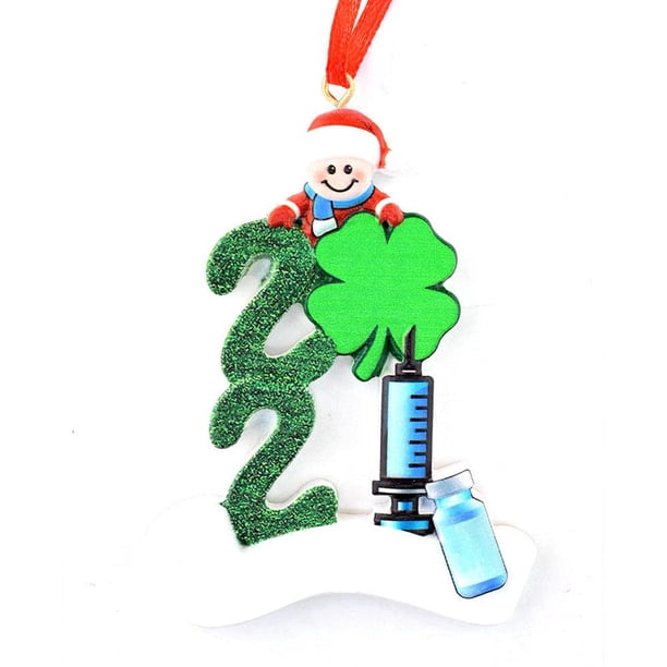 Resina De Navidad Navidad Familia Diy Bendiciones Escritas A Mano Colgantes De Muñeco De Nieve Regalo Para Amigo O Familia Advancent HA040823-04