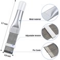 thumbnail image 2 of 4pcs Air Conditioning Rib Comb Fin Cleaner & Brush Condenser Fin Straightener Evaporator Cleaner Radiator Repair Cleaning Tool (Blue), 2 of 5