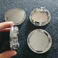 thumbnail image 4 of 4Pcs Chrome Car Wheel Center Caps Tyre Rim Mirror Hub Cap Cover ABS Blank 65mm, 4 of 12