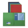 thumbnail image 1 of Business Source 2-Pocket Folders- 125 Sh. Cap.- 11in.x8-.50in.- Rouge, 1 of 1