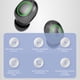 thumbnail image 5 of Matsuzay Auriculares compatibles con Bluetooth Inalámbricos a prueba de agua Cancelación de ruido Control táctil Auriculares estéreo Auriculares de Cables de audio/vídeo Negro, 5 of 6