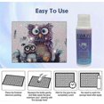 thumbnail image 3 of 60/120ml Diamond Painting Sealer Glue Permanent Hold Shine Effect Sealer, 3 of 4