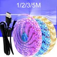 thumbnail image 1 of AURORA TRADE Strip Light LED Safe Flexible Adjustable Long Standby Time Improve Ambience High Brightness LED RGB Atmosphere Strip Light for Home Use, 1 of 8